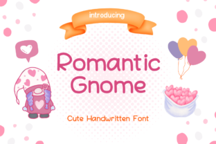 Romantic Gnome Script & Handwritten Font By AnningArts 1