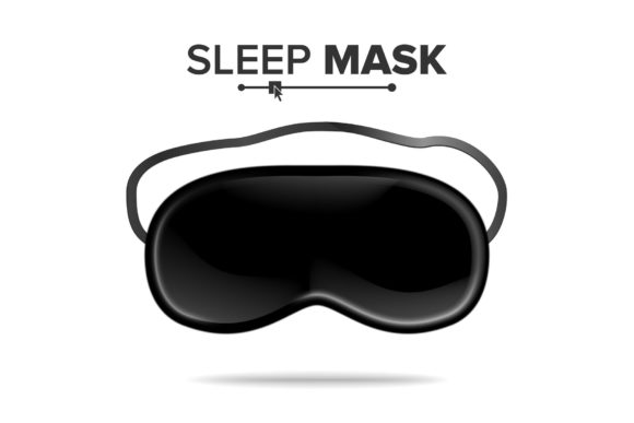 Sleep Mask Vector. Isolated Illustration Graphic Icons By pikepicture