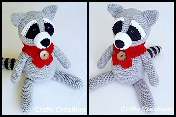 Raccoon Graphic Crochet Patterns By Crafty Creations