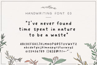 The Handwriting Bundle Sans Serif Font By Salt and Pepper Fonts 5