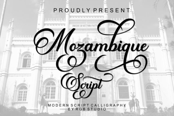 Mozambique Script & Handwritten Font By RGB Studio