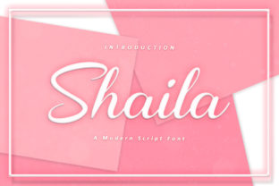 Shaila Script & Handwritten Font By magberstudio 1