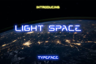 LIGHT SPACE Display Font By KAISAN DESIGN 1