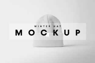 Winter Hat Mockup Graphic Product Mockups By MockupForest 1