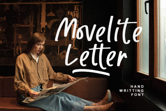Movelite Script & Handwritten Font By baletype