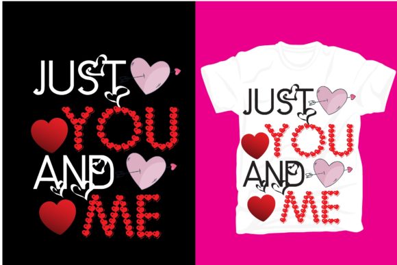 Just You and Me Illustration Designs de T-shirts Par Central_House