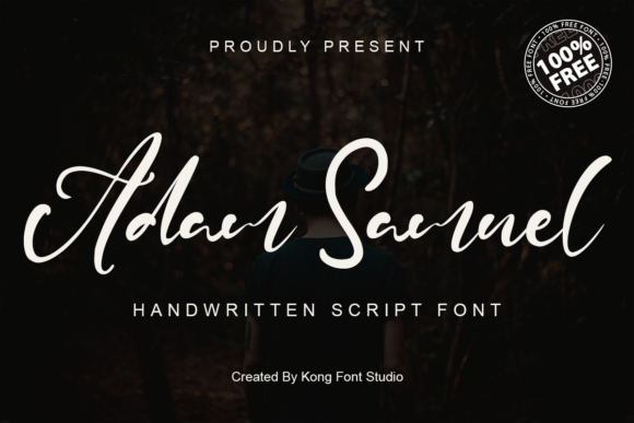 Adam Samuel Script & Handwritten Font By fontkong