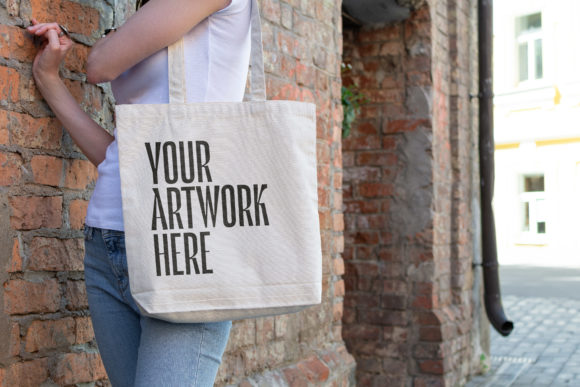 Canvas Tote Bag Mockup Graphic Product Mockups By BULBFISH