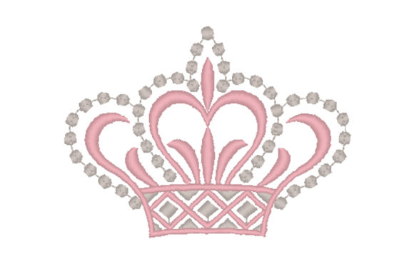 Royal Crown Accessories Embroidery Design By Embroidery World