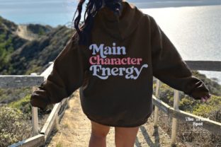 Main Character Energy Graphic T-shirt Designs By ThePinkCoven 1