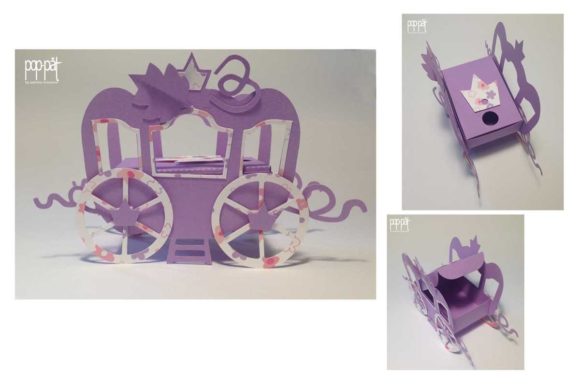 Princess Carriage Graphic 3D SVG By patrizia.moscone