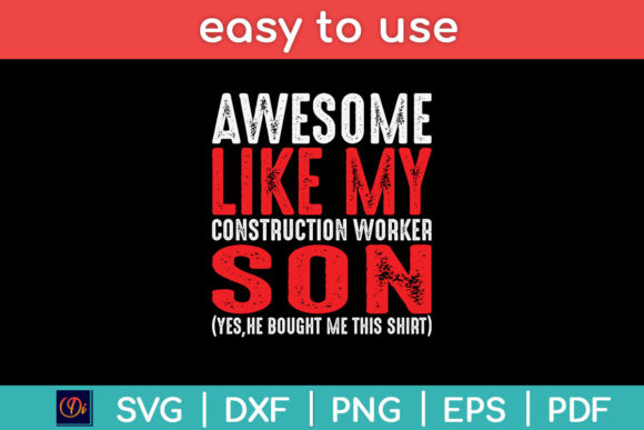 Awesome Like Construction Worker Son Gráfico Manualidades Por designindustry