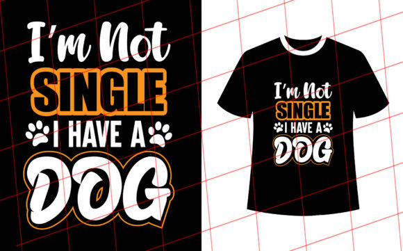 Dog TShirt Design, Pet Typography Tshirt Grafika Szablony do Druku Przez Trending Design Studio