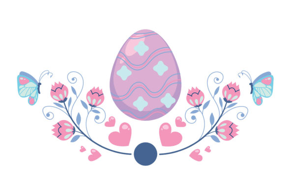 Holiday Design Egg Graphic Illustrations By geniusfit