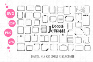Journal Doodle Svg | Planner Template Graphic Illustrations By FoxGrafy