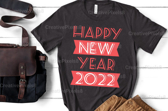 New Year 2022 Graphic Print Templates By CreativePixels8