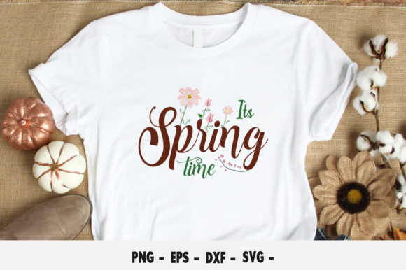 It’s Spring Time Spring Day Svg Design Graphic Print Templates By CreativeHR