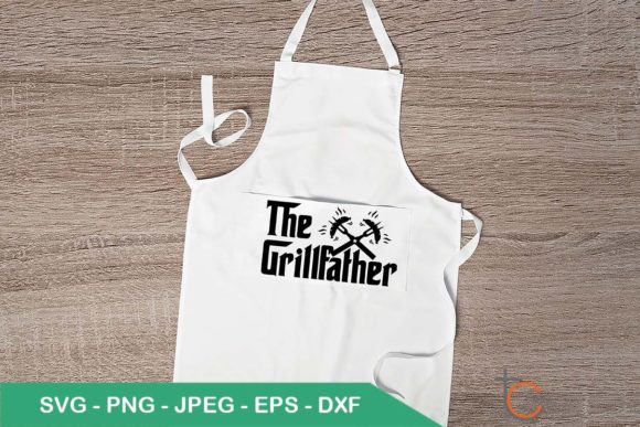 The Grillfather SVG Graphic T-shirt Designs By TC design