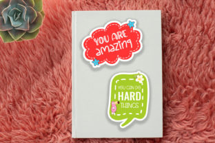 Inspirational Motivational Stickers Gráfico Manualidades Por Happy Printables Club 2