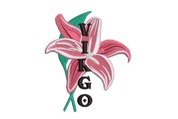Floral Virgo Floral & Garden Embroidery Design By Embroidery Designs
