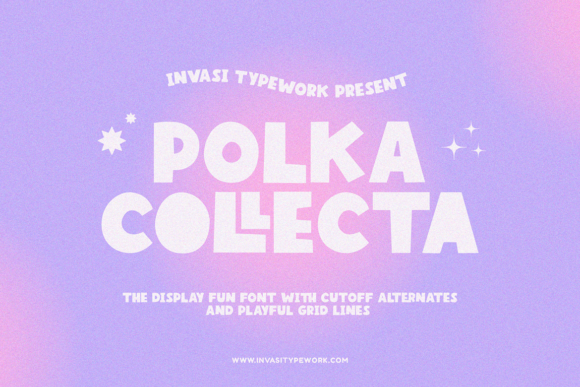 Polka Collecta Display Font By invasistudio
