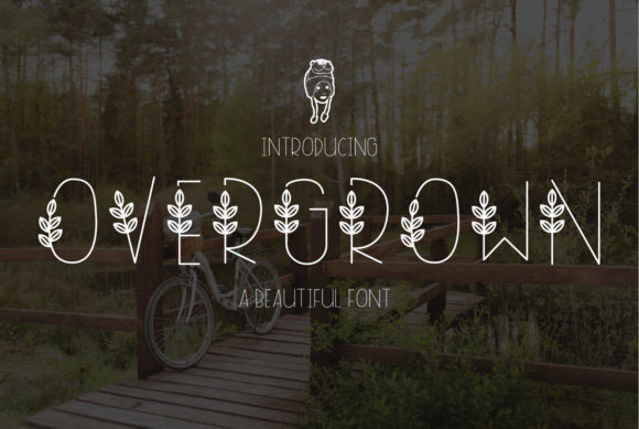 Overgrown Decorative Font By dadan_pm