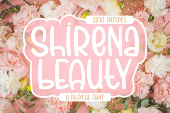 Shirena Beauty Script & Handwritten Font By Rifki (7ntypes)