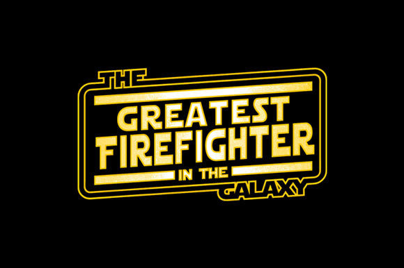 Firefighter Design - the Greatest Grafik Druck-Vorlagen Von tshirtdesigns
