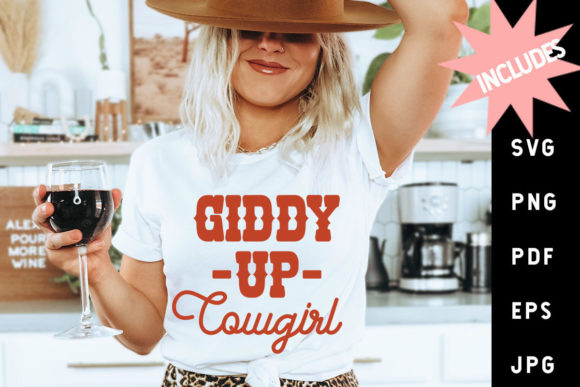 Giddy Up Cowgirl Svg Afbeelding Crafts Door file downloads