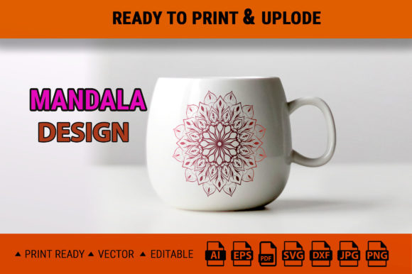 Mandala Design Illustration Modèles Graphiques Par GraphicArt