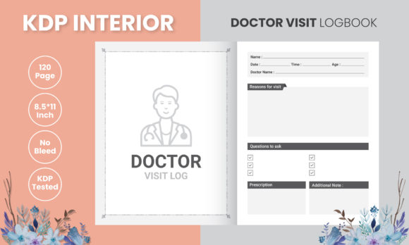 Doctor Visits Logbook KDP Interior Graphic KDP Interiors By workclan24