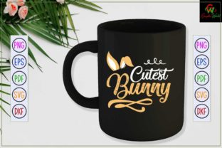 Cutest Bunny Svg T Shirt Design Gráfico Manualidades Por GraphicWorld 3
