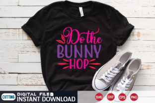 Do the Bunny Hop Svg Illustration Artisanat Par Svg Design Shop 1