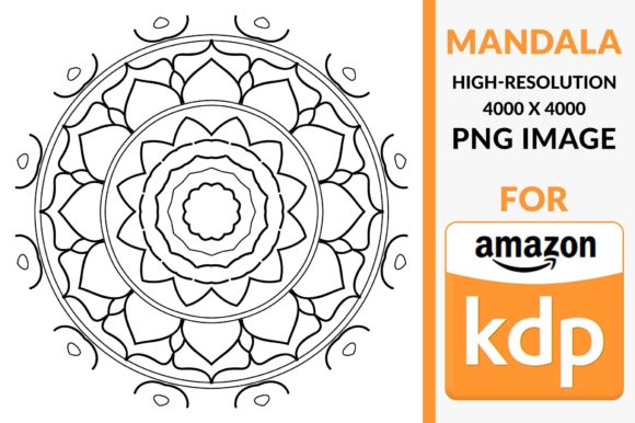 Mandala 34 Graphic Coloring Pages & Books Adults By Design House