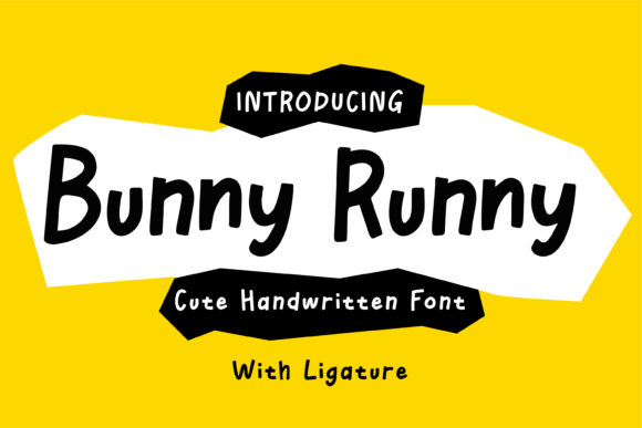 Bunny Runny Script & Handwritten Font By Olala Type