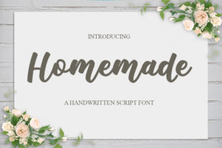Homemade Script & Handwritten Font By Nirmala Creative 1