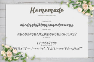 Homemade Script & Handwritten Font By Nirmala Creative 5