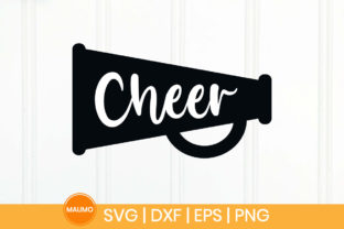 Cheer Megaphone Svg Quote Graphic Print Templates By Maumo Designs