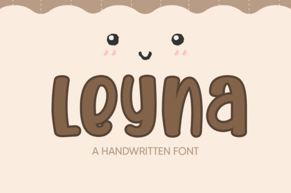 Leyna Display Font By Nirmala Creative