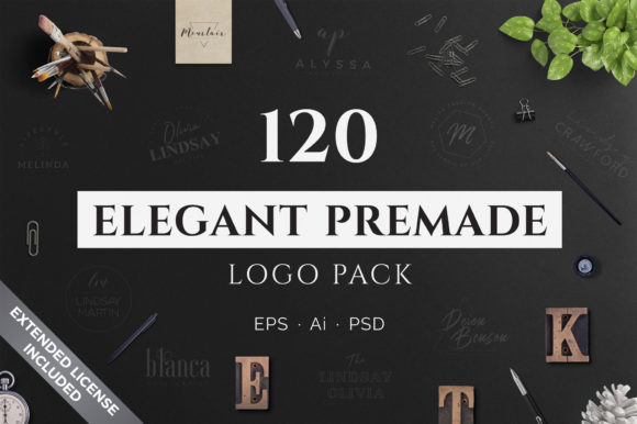 Elegant Premade Logo Pack Graphic Logos By GraphicsMount
