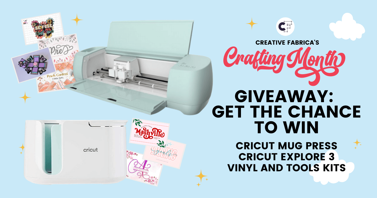 Crafting Month Giveaway: Get the Chance to Win Cricut Machines