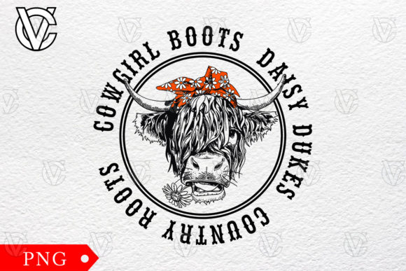 Country Girl Cowgirl Boots Daisy Dukes Gráfico Plantillas de Impresión Por docamvan1102