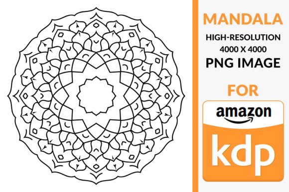 Mandala 43 Graphic Coloring Pages & Books Adults By Design House
