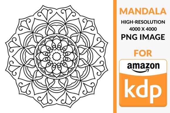 Mandala 49 Graphic Coloring Pages & Books Adults By Design House