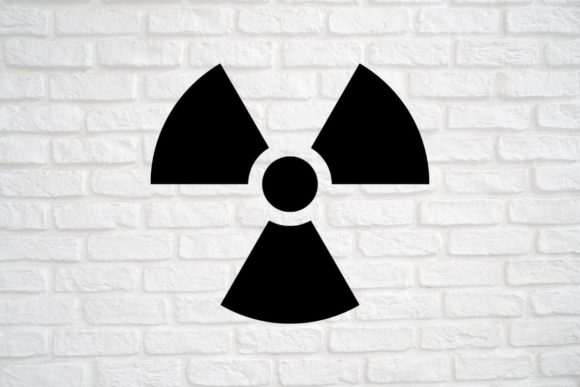 Nuclear Symbol Graphic Illustrations By MagaArt