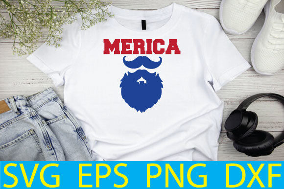Merica Graphic Print Templates By svg_boss