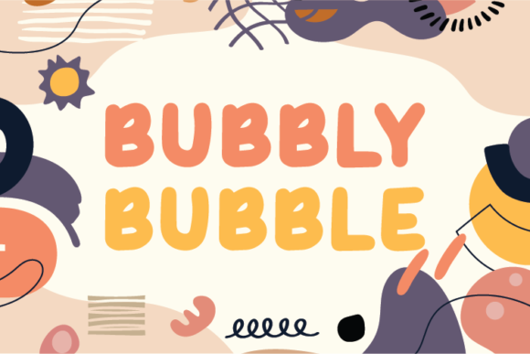 Bubbly Bubble Script & Handwritten Font By Hanna Bie
