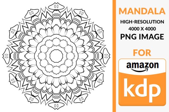 Mandala 61 Graphic Coloring Pages & Books Adults By Design House