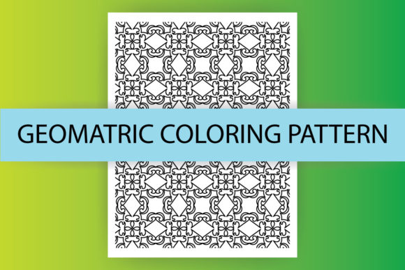 Unique Coloring Geometric Design Pattern Graphic Coloring Pages & Books Adults By abdussamad