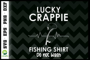 Fisherman Lucky Crappie Fishing Shirt Illustration Artisanat Par Enistle 1